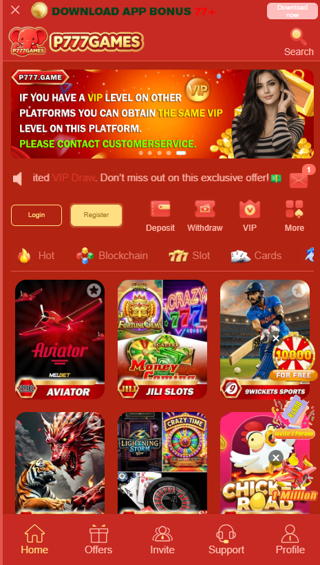 P777 APK Pakistan Best Features