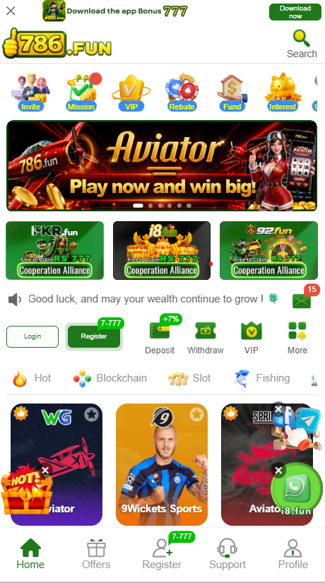 Rs.786 Casino APK Fast Download in Pakistan
