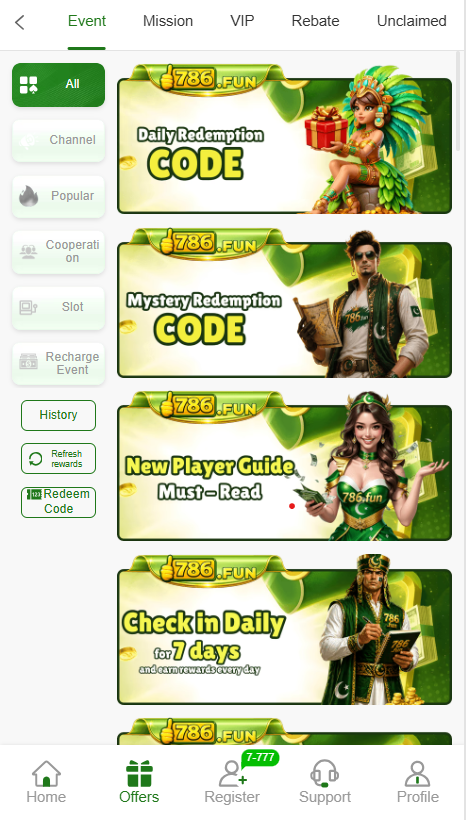 Rs.786 Casino APK Fast Download in Pakistan
