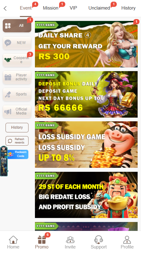 Y777 APK Game